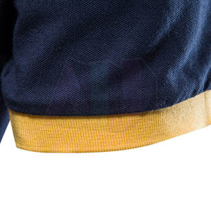 Camiseta de Manga Corta de Punto Sólido y Transpirable para Hombre con Corte Moderno, Ideal para Eventos Casuales y Moda Diaria - Product Image 5