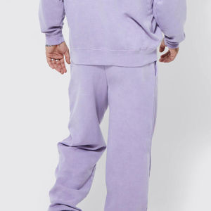 Chándal para Hombre 100% Algodón de Alta Calidad Transpirable con Logotipo Personalizado, Forro Polar de Invierno, Talla Grande, Reversible, con Capucha y Estampado - Product Image 3