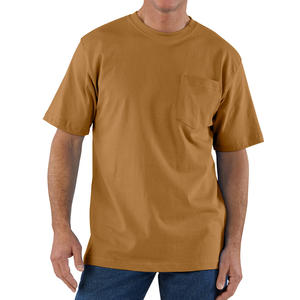 Stylish Cotton Mens Pocket Tshirt Designed With Comfortable Short Sleeves And Soft Breathable Fabric <b>Perfect</b> For Casual Outings - Product Image 3