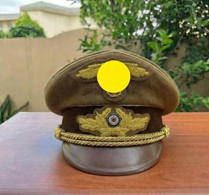 Gorro de Reichskommissar RMBO |   Sombrero de jefe de la Fuerza Aérea alemana de la Segunda Guerra Mundial, edición limitada |   Gorro de Alambre Metálico de la Segunda Guerra Mundial para Generales y Oficiales, Modelo M43 - Product Image 1