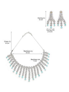 Precios de exportación Elegante conjunto de joyas chapadas en plata oxidada para mujer Ropa étnica Disponible Precios al por mayor - Product Image 4