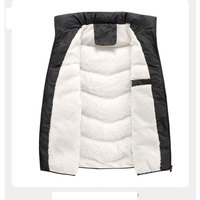 Gilet matelassé décontracté pour homme, personnalisé, écologique, respirant, en toile imperméable, grande taille, sans manches, col en V, fermeture éclair, printemps