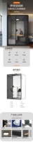 Cabine téléphonique de bureau insonorisée multifonctionnelle, pod acoustique portable pour réunions, pod de bureau pour la maison, le jardin