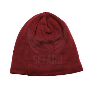 Bonnets personnalisés de qualité supérieure Bonnets coupe-vent Bonnets Vente en ligne Bonnets Jacquard Chapeau - Product Image 4