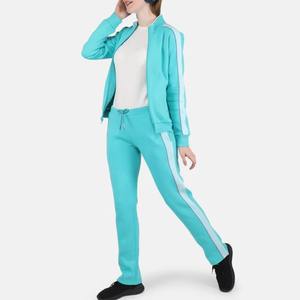 <b>Women</b> tracksuit bulk wholesale <b>longline</b> <b>hoodie</b> with jogger pants minimal design two piece outfit for everyday casual fashion - Product Image 2