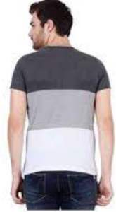 Camiseta de algodón orgánico 100% lavada con ácido para hombre, ajuste holgado 300 GSM, logotipo personalizado, camisetas de longitud corta Boxy Fit - Product Image 6