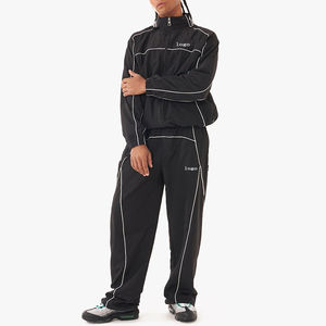 Traje de dos piezas cortavientos personalizable, chándal deportivo personalizado para hombre, trajes para correr, chándal cortavientos a prueba de viento para hombre - Product Image 1