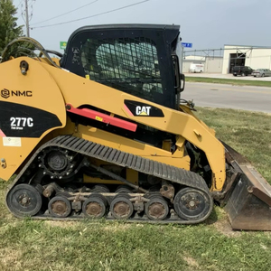 Chargeuse compacte sur chenilles Caterpillar 277C, diesel, hydraulique à haut débit |   Équipement de construction à chenilles en caoutchouc - Product Image 6