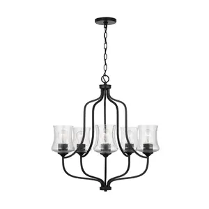 Premium luxe LED intérieur lustre lampe argent poli suspendu pendentif personnalisé 50 pièces Art décor Style pour Villas - Product Image 2