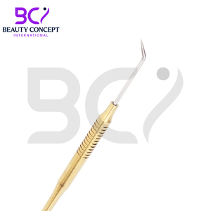 Recourbe-cils en acier inoxydable de qualité supérieure, couleur dorée, pour permanente, extensions et teinture des cils, outil de lifting des cils pour salon de beauté - Product Image 6