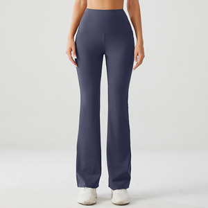 Lulu Leggings taille haute serré Leggings personnalisés pantalons cousus pour femmes vêtements de sport femmes vêtements de sport Fitness Yoga Leggings - Product Image 2