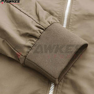 Chaquetas de bombardero de calidad única Chaquetas impermeables con cremallera Ropa informal para hombres Chaquetas de bombardero de diseño de alta calidad para hombres - Product Image 4