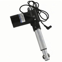 Aktuator Linear Elektrik Magnet Permanen IP54 6000N Tugas Berat Tahan Air Motor DC 12V/24V untuk Sistem Pengangkat Pelacak Surya Kipas