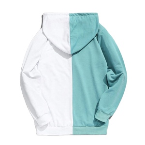 เสื้อฮู้ด240gsm ผ้าฝ้ายสีดำ, เสื้อสวมหัวโอเวอร์ไซส์2สีโอเวอร์ไซส์เป็นมิตรกับสิ่งแวดล้อมสำหรับผู้ชายผู้หญิง - Product Image 4