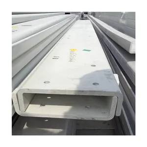 En sıcak ürün TruFab c-kanal 101.6mm x 35mm x 6mm FRP fiberglas öncelikle bina yapımında kullanılabilir