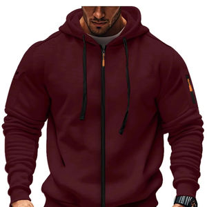 NOUVEAUX arrivages vestes à capuche zippées pour hommes sports de plein air sweats à capuche printemps automne hiver tenue masculine vêtements de sport vêtements amples - Product Image 1