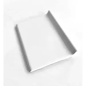 Carreau de céramique blanc arctique mat 4x6 0790 garniture de mur et de sol de base de crique sanitaire pour la fonction de brique réfractaire intérieure de salon - Product Image 1