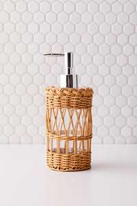 Hot Selling Product Rattan Household Bath Items <b>Bathroom</b> Sanitary Items Customize Package <b>Other</b> <b>Bathroom</b> <b>Furniture</b> - Product Image 4