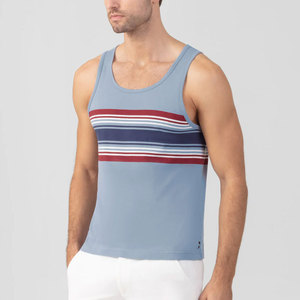 Débardeur décontracté d'été pour homme Streetgrace, en coton respirant, impression de logo 3D personnalisée, vêtements de sport OEM, grandes tailles, vente en gros - Product Image 2