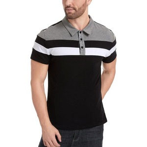Venta al por mayor de camisas de manga corta de hombre de alta calidad de punto de algodón Anti-Pilling de secado rápido Casual Hawk Eye Sports - Product Image 5