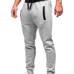 <b>Men's</b> Cargo Fleece Track Pants With Pockets Casual Sweatpants <b>Man</b> <b>Trouser</b> <b>Elastic</b> Mid Waist Cotton <b>Men's</b> Clothing Pants <b>Trousers</b> - Product Image 6