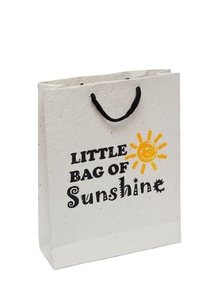 ถุงกระดาษเมล็ดพืชรีไซเคิลพร้อมหูหิ้วสำหรับขายส่ง พิมพ์ลายตามสั่ง สำหรับร้านอาหาร ร้านค้าปลีก และบรรจุภัณฑ์เครื่องดื่ม - Product Image 6