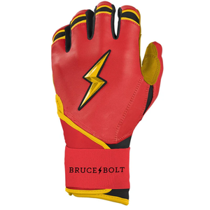 Guantes de bateo de béisbol de cuero duraderos profesionales para adultos y jóvenes Ajuste seguro con agarre cómodo - Product Image 4