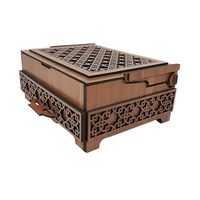 Boîte à bijoux en bois de palissandre antique, écologique, design personnalisable, sculptée à la main, moderne, mini organisateur de voyage, polie, mariage