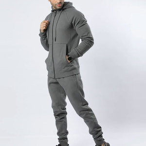 Invierno cálido al aire libre desgaste algodón poliéster Material hombres sudor traje nuevo diseño Pakistán fabricante único Color hombres sudor traje - Product Image 2