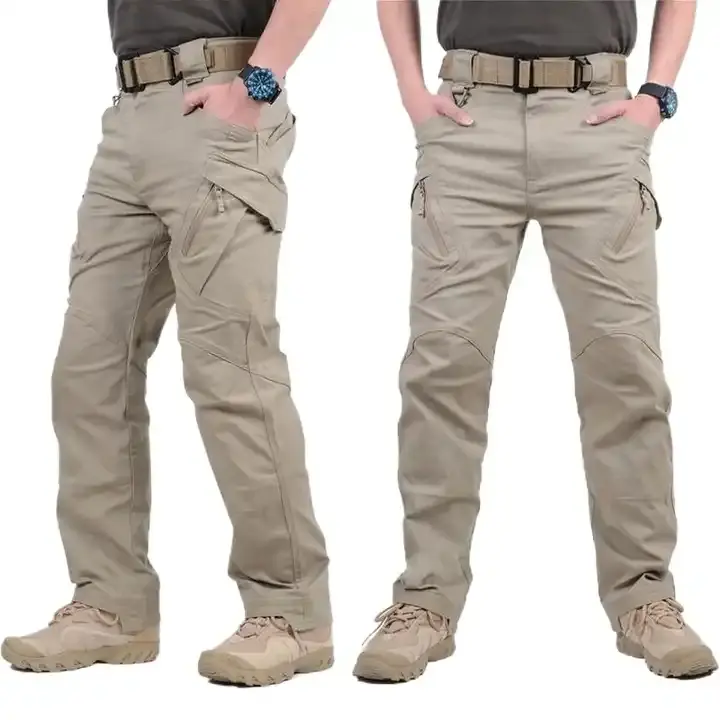 2024 marque haute qualité en plein air Spandex pantalons décontractés multi-poches Safari Cargo travailleur pantalon ix7 ix9 pantalon tactique