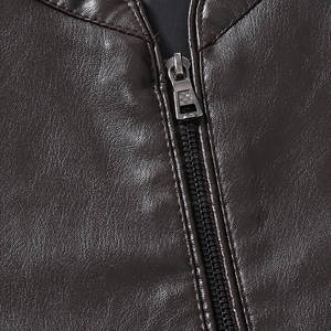 Chaqueta de cuero de alta calidad para hombre, chaqueta de moda con bajo nivel de pedido, 2023 - Product Image 4