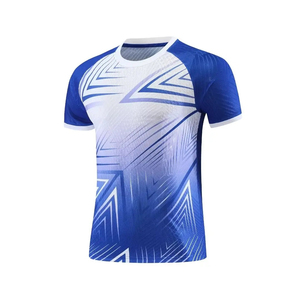 Camiseta de fútbol para hombres adultos, juegos de Casa/visitante, camisetas de fútbol, uniforme de media manga, 100% poliéster, ropa antibacteriana ecológica - Product Image 6