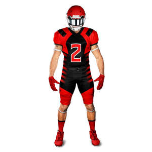 Uniforme de football américain de haute qualité conçu sur mesure 2025 nouveau style respirant à manches courtes en vente - Product Image 4