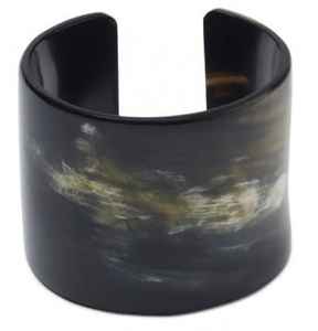 Puños, brazaletes y pulseras de cuerno de búfalo natural hechos a medida, hechos de cuerno de búfalo real, disponibles en una variedad de tamaños - Product Image 2