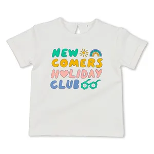 Ensemble tricoté en coton biologique pour bébés et enfants, t-shirt à manches longues et short de cérémonie, vêtements pour enfants de couleur naturelle - Product Image 1