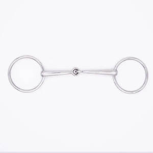 Bocado de Carreras Dexter de Media Oreja, Bocado Dexter de Media Cuchara, Bocado de Carreras de Caballos de Acero Inoxidable - Product Image 5