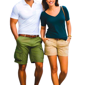 กางเกงคาร์โก้ผู้ชายกางเกงยุทธวิธีผ้ายืดแบบหลายกระเป๋าทรงตรงมีหลายช่องสไตล์ลำลองผ้าทอลายทแยงผ้าคอตตอน100 - Product Image 6