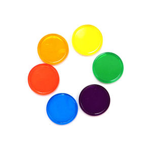 Chips de conteo de colores transparentes, 1000 Uds., contadores transparentes, contador de matemáticas creativo redondo - Product Image 3