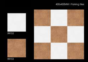 Baldosas para Estacionamiento Exterior con Acabado Mate, 40x40cm, 400x400mm, 16x16 Pulgadas, Resistentes, para Entradas de Vehículos - Product Image 2