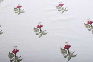 Wedding <b>Tablecloth</b> Salmon Pink Sage Green Delft Blue Indian Hand Block Printed <b>Tablecloth</b> Table Cover Linen Set - Product Image 5