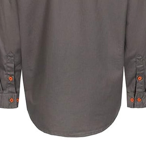 Uniforme DE SEGURIDAD personalizado para la industria del petróleo y el gas Camisa de trabajo de construcción impermeable para uso de soldadura industrial - Product Image 6