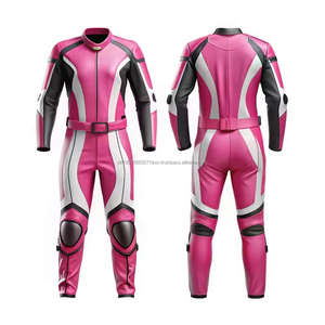 Custom Multi Color Made Men Motorcycle Leather Suit MotoGP Jumpsuit CE Approved <b>Protectors</b> Leather Motorbike Racing Suit for Men - Product Image 6
