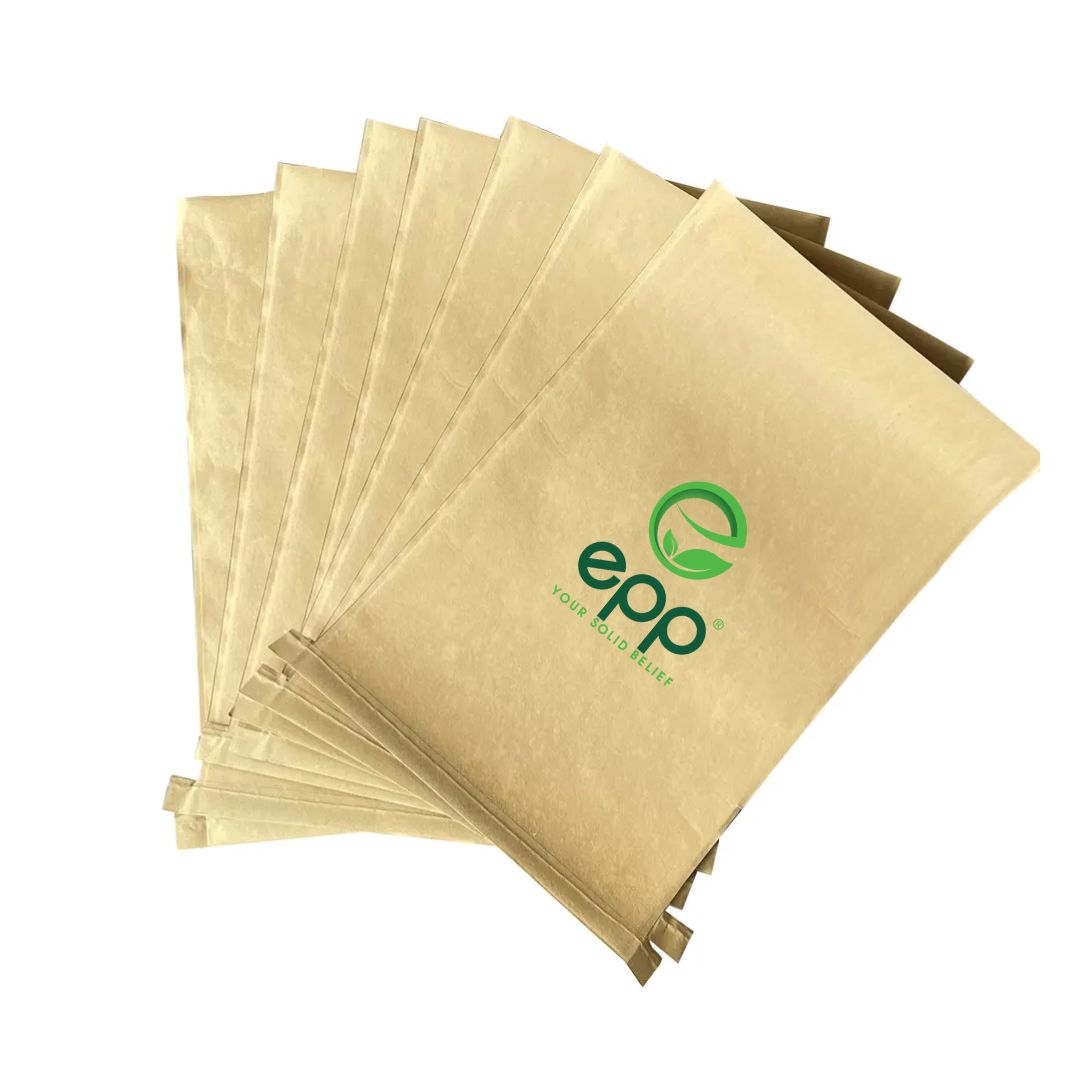 Gravure Printed PP Woven Paper Plastic Composite Bags Custom Printed Zipper Top Recyclable 20KG 25KG 50KG Kraft Paper Laminated