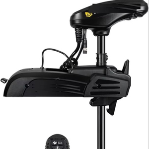 Moteur de pêche électrique PowerDrive Bow-Mount de marque supérieure, neuf, avec GPS, sonar Chirp à double spectre – 70 lb - Product Image 1