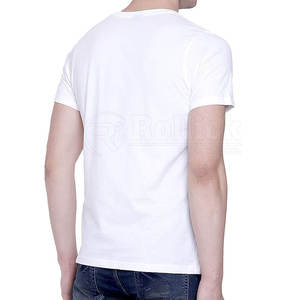 Camiseta Gráfica de Color Sólido, Manga Corta, Transpirable, para Hombre, Hecha en Pakistán 2026, Calidad Superior - Product Image 3