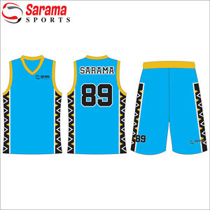 Ensemble d'uniformes de basketball pour hommes, haute qualité, best-seller, prix abordable, impression numérique, grandes tailles, adulte, 100% polyester, séchage rapide - Product Image 3