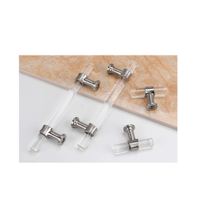 Tiradores y perillas acrílicas para manija de armario de cocina con manija acrílica, tiradores de cajón pulidos, diferentes tamaños, superventas - Product Image 5