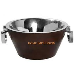 Seau à glace pour vin, barware, qualité supérieure, acier inoxydable, décoratif, whisky, champagne, seau à glace pour fête d'anniversaire - Product Image 1