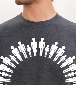 Camiseta de Manga Corta Extra Grande para Hombre, Logotipo Personalizado, Serigrafía Frontal, 180g, Algodón Casual, Color Sólido, Secado Rápido - Product Image 5