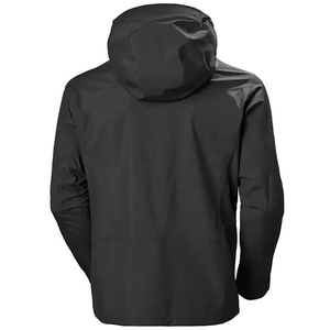 Veste de pluie imperméable légère pour homme, coupe-vent à capuche pour la randonnée en automne et en hiver, respirante et sans couture de haute qualité - Product Image 3